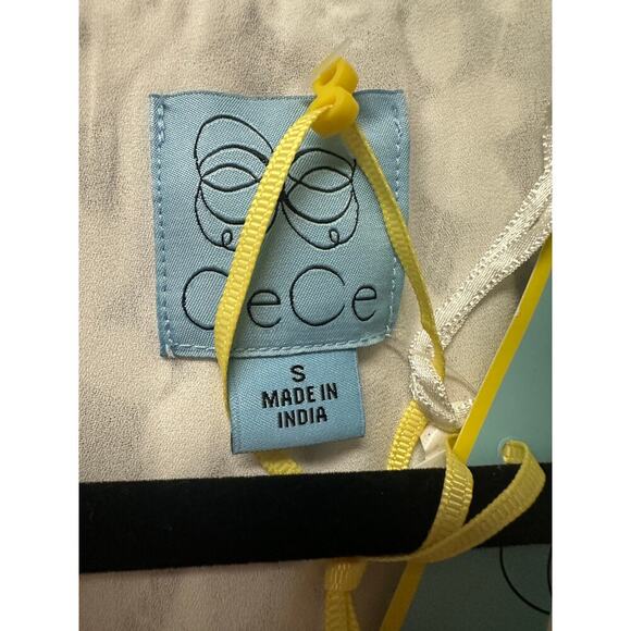 Cece V Neck Baby Doll Lace Dress Size S - Picture 6 of 6